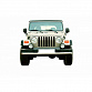 Защита переднего бампера Jeep Wrangler (1996-2006 г) НПС (0634Н)