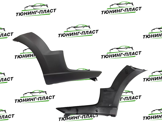 Накладка Кросс бампера переднего Лада Ларгус FL Cross Оригинал 