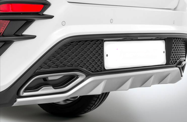 Задний бампер Kudos для Kia Rio 4 с 2017- 