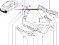 Усилитель заднего бампера Lada XRAY, XRAY Cross Оригинал 850909677R
