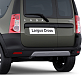 Задний бампер Лада Ларгус FL Cross (тиснение) АвтоВАЗ Оригинал 8450091530