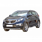 Защита порогов с проступью Kia Sportage (2010-2015 г.в.) ППК (арт.0699К)