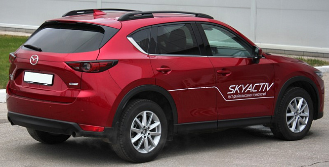 Рейлинги Mazda CX-5 II (2017 г.в.-) АПС