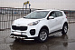 Защита порогов с алюм. площадкой Ø51мм (НПС) для автомобиля Kia Sportage с 2016- РТ 06040202