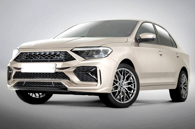 Передний бампер REBOOT Volkswagen POLO (рейстайлинг с 2020-) VP-01.01.00
