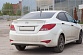 Лип-спойлер ASM-0028 широкий Hyundai Solaris 2010-2016