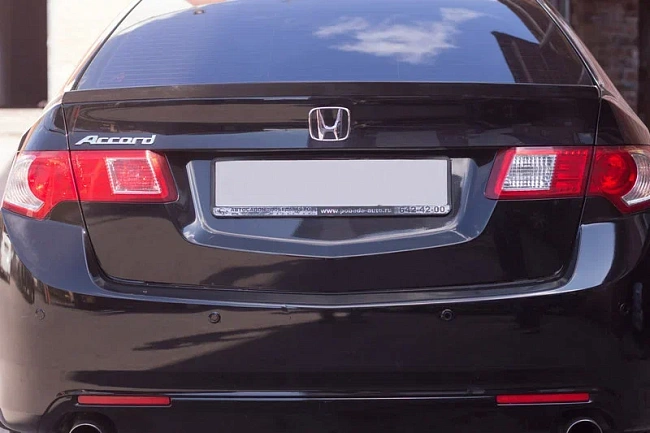 Спойлер лип ASM-0025 на крышку багажника Honda Accord 8 седан 