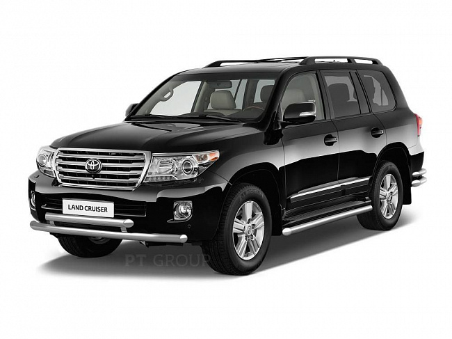 Защита порогов окантовка 51мм  Toyota Land Cruiser 200 (2014-) (НПС) РТ TLC220301