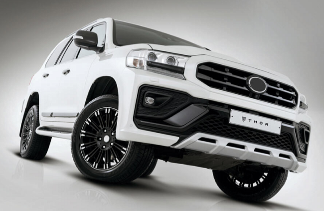 Передний бампер THOR для Toyota Land Cruiser 200 (с 2015 г.- н.в)