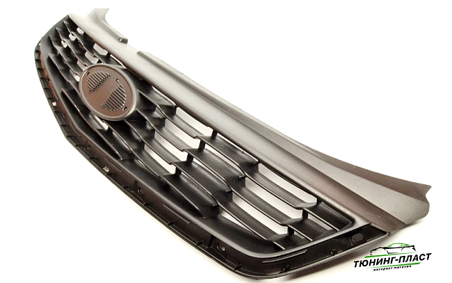Решетка бампера верхняя Лада Приора ВАЗ 21704 SE (завод) 21704-2803056-10