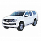 Пороги Volkswagen Amarok(труба с проступью)(2010-2015) 63,5мм (НПС) (1643Н)