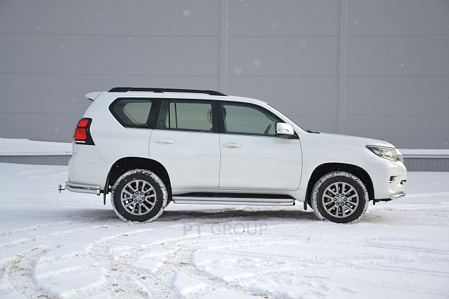 Защита порогов окантовка, 51 мм Toyota Land Cruiser Prado 150 (2013-) (НПС) РТ TPR220301