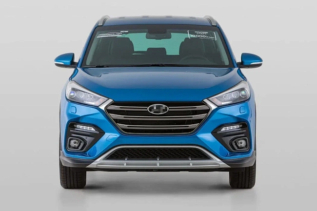 Передний бампер Hyundai Tucson (2015-2018) HT-01.01.00