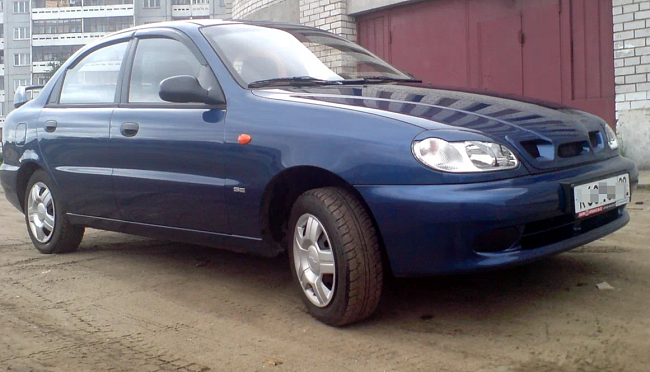 Реснички на фары АКС Кураж на Chevrolet Lanos 631000