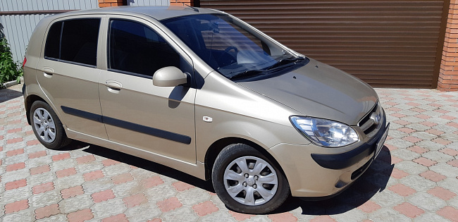 Пороги Fanat для Hyundai Getz 