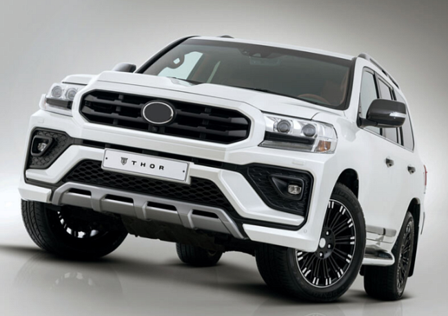 Передний бампер THOR для Toyota Land Cruiser 200 (с 2015 г.- н.в)
