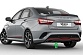 Накладка заднего бампера нижняя Lada Vesta Sport  Оригинал 21805-2304017-77 (под окраску)