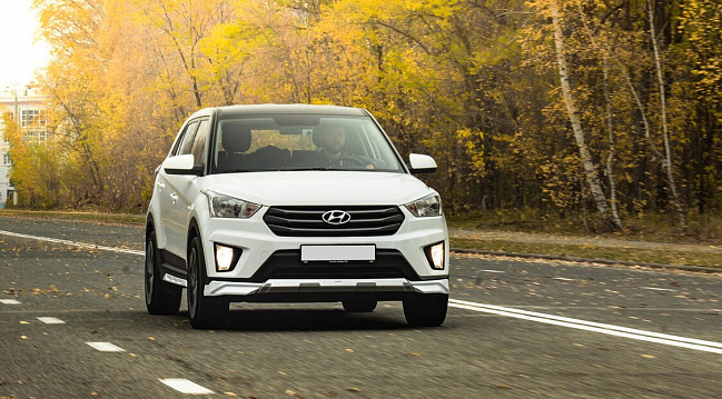 Юбка "Zeus" переднего бампера Hyundai Creta TK.HС.03.01.00