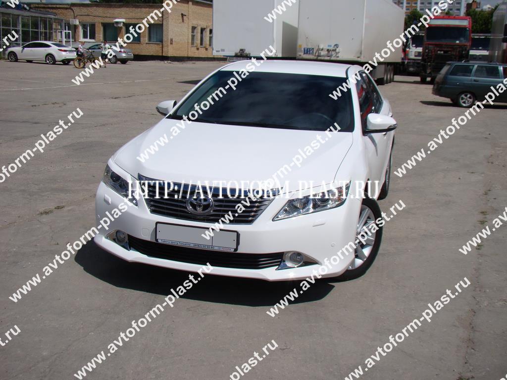 Реснички на фары Toyota Camry V50