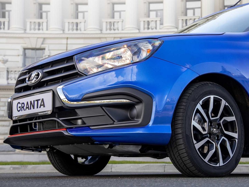 Бампер передний Drive Active Lada Granta FL Оригинал 8450106684