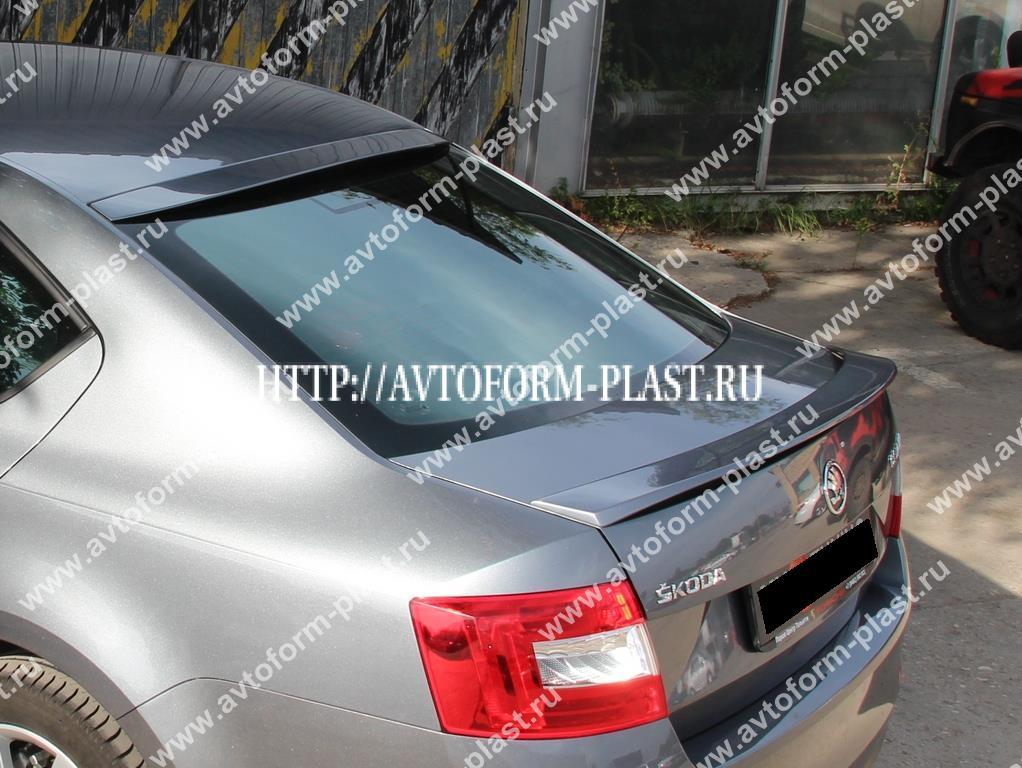 Козырек на заднее стекло Skoda Octavia III A7 (2013, 2014, 2015)