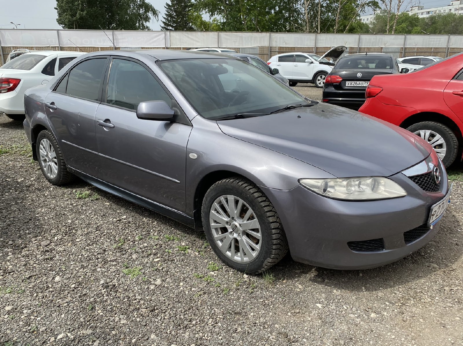 Пороги Mazda 6 (2002-2008) "Fanat" (2 шт) (некрашеные)