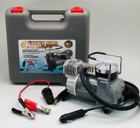 Автомобильный компрессор "City Up" № 581 Professional(150W)