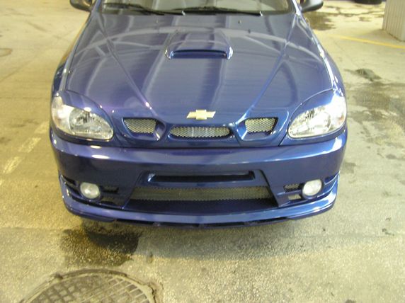 Накладка капота "Atlantа" Chevrolet Lanos