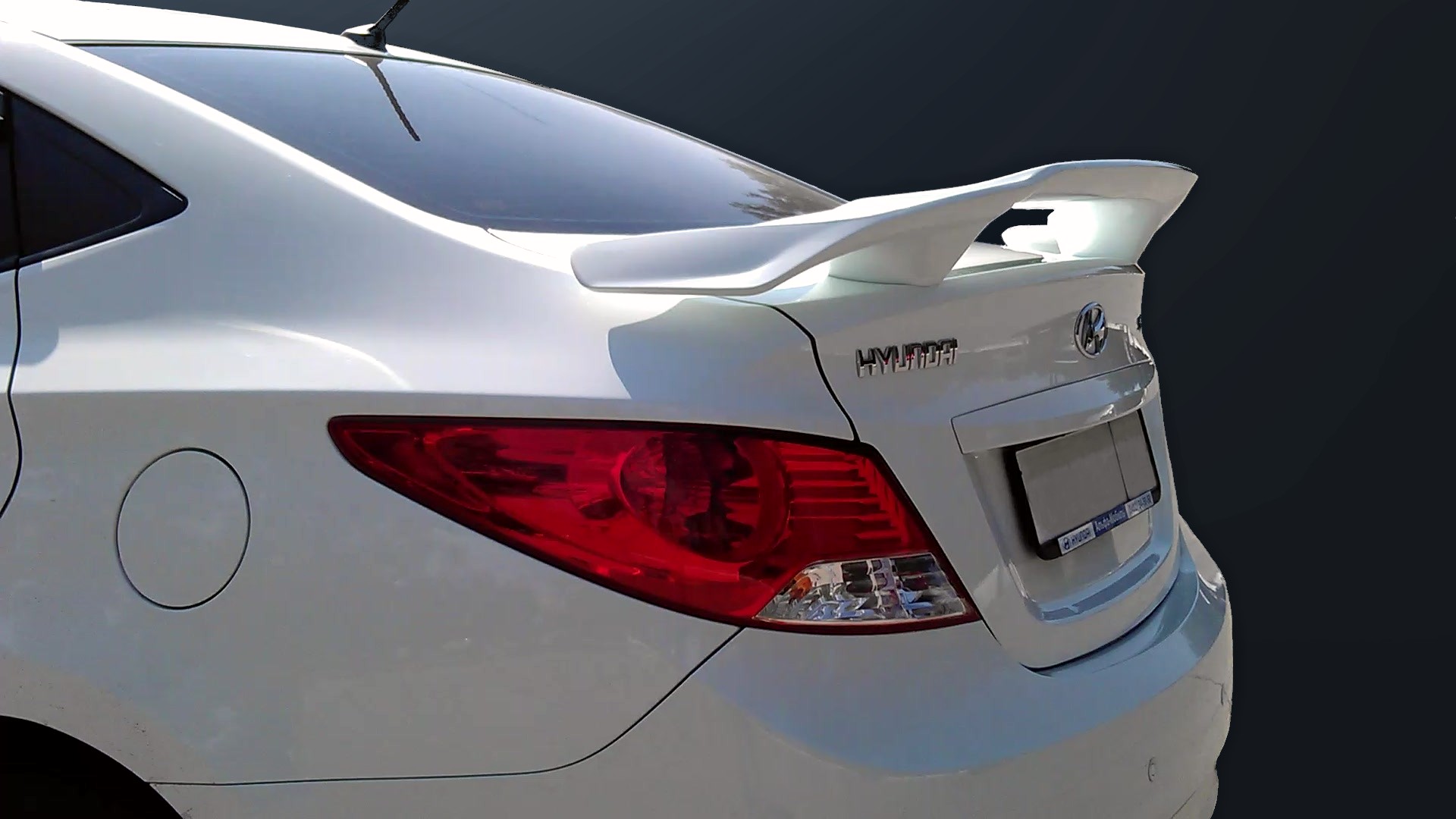 Спойлер Фора Hyundai Solaris 2010-2016