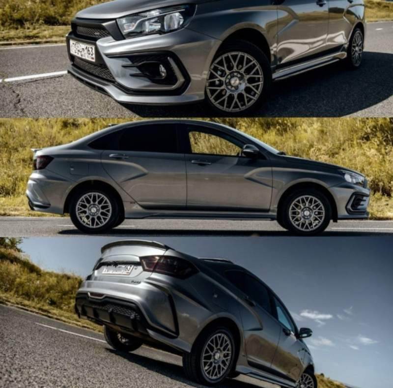 Тюнинг комплект XMUG на Lada Vesta, Vesta SW