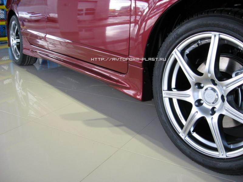 Пороги Mugen Style Honda Civic 4D (2006-2012)