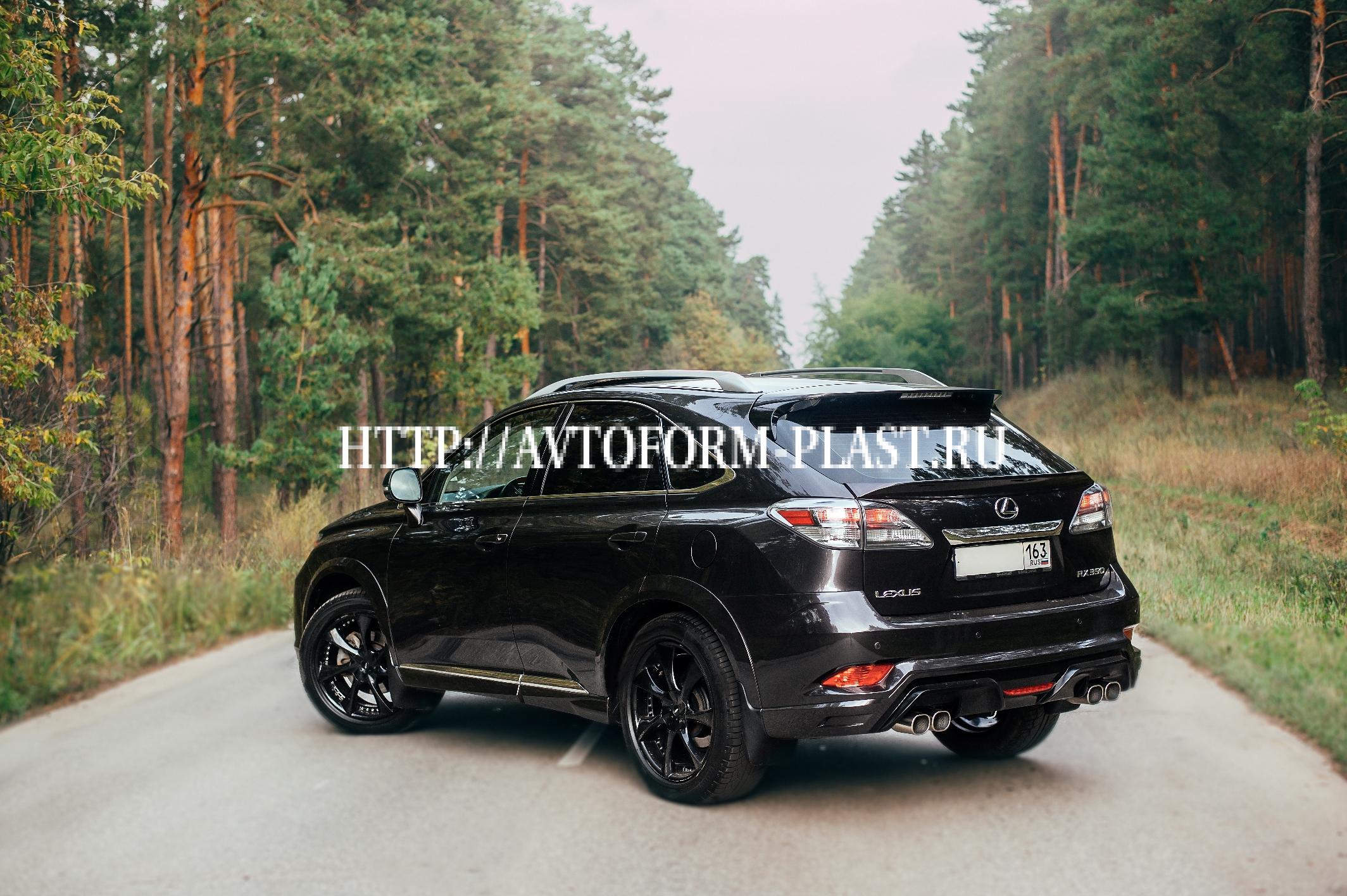 Нижний лип-спойлер Lexus RS 350 "Atago"(2009-)