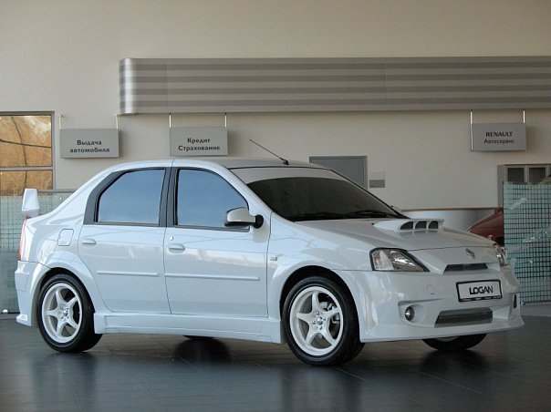 Воздухозаборник Renault Logan Power DM