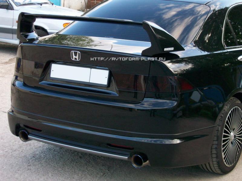 Спойлер высокий MUGEN Style var№2 составной Honda Accord VII(2004-2008)