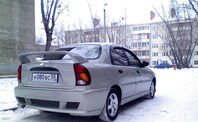 Спойлер "Atlantа" Chevrolet Lanos