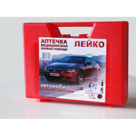 Автомобильная аптечка "Лейко" нов.обр(в кейсе)