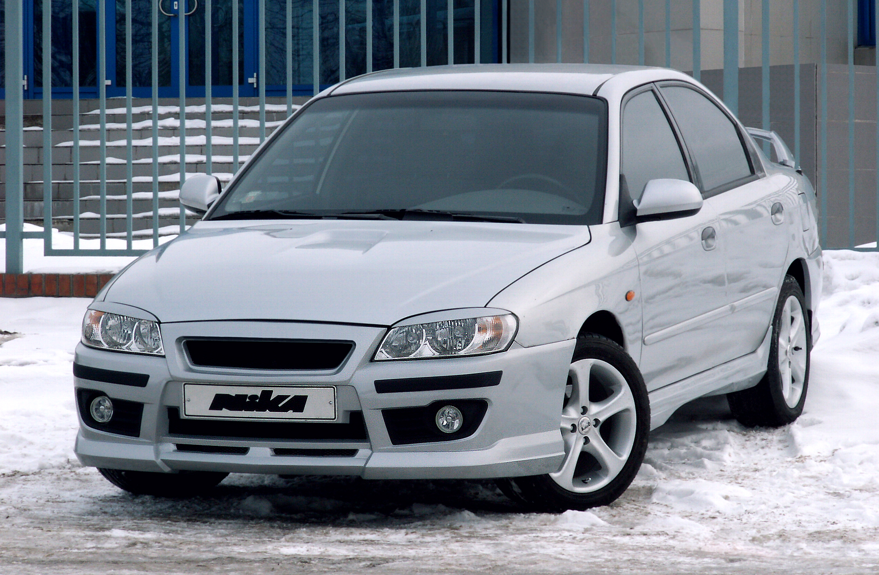 Реснички для автомобиля Kia Spectra "Ника"