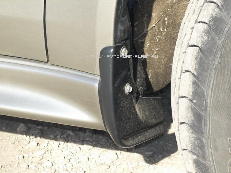 Брызговики на пороги 2.0 Mitsubishi Lancer X