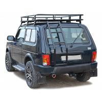 Лестница «Трофи» на заднюю дверцу Нива 4x4, Urban 4x4 (0349)