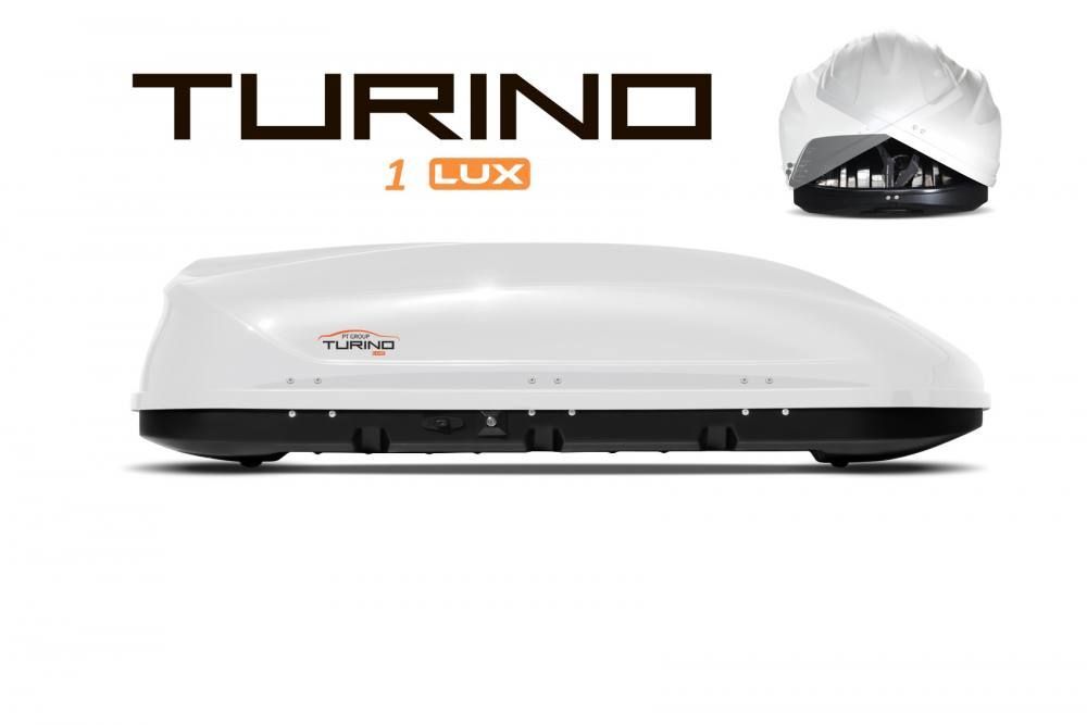 Автобокс Turino 1 Lux (410 л) (двустороннее открытие)