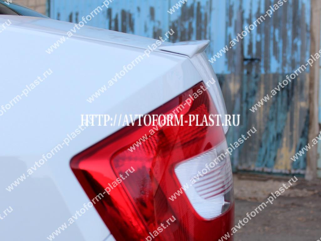 Лип спойлер Skoda Rapid (2012-н.г.)