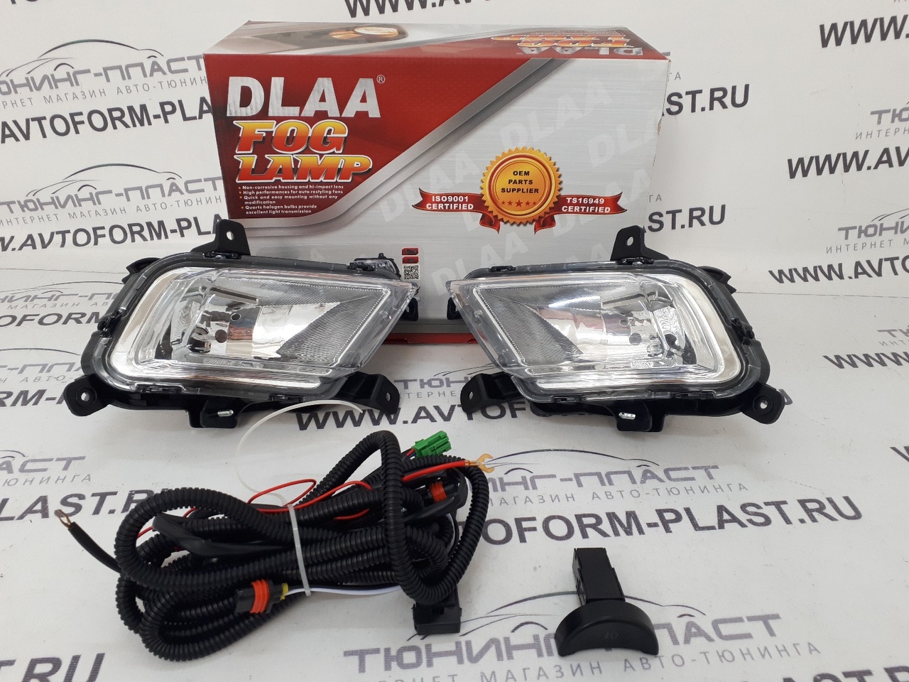 Противотуманные фары для автомобиля Kia Rio(2010-) KA553