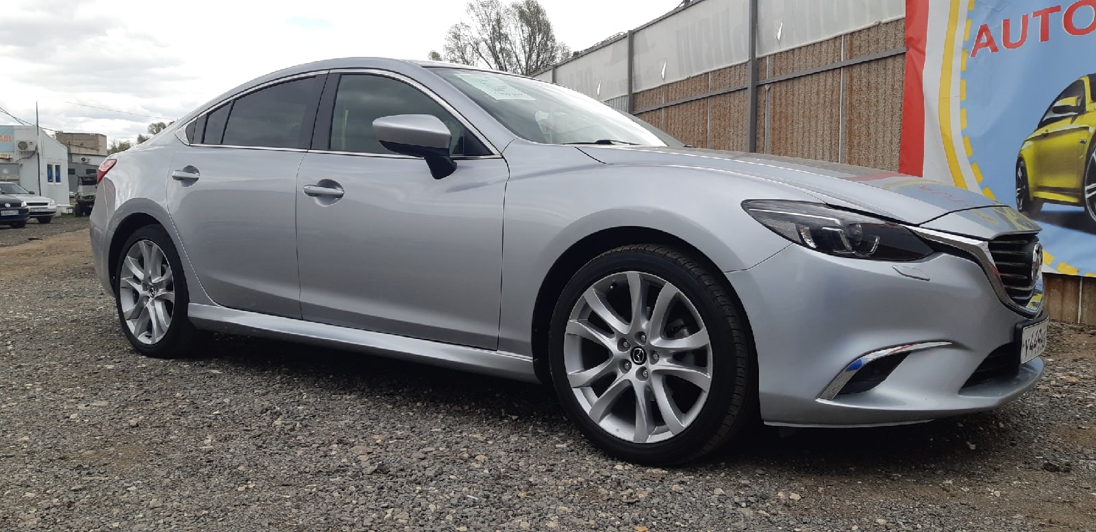 Пороги Mazda 6 (2012-2020) "Fanat" (2 шт) (некрашеные)