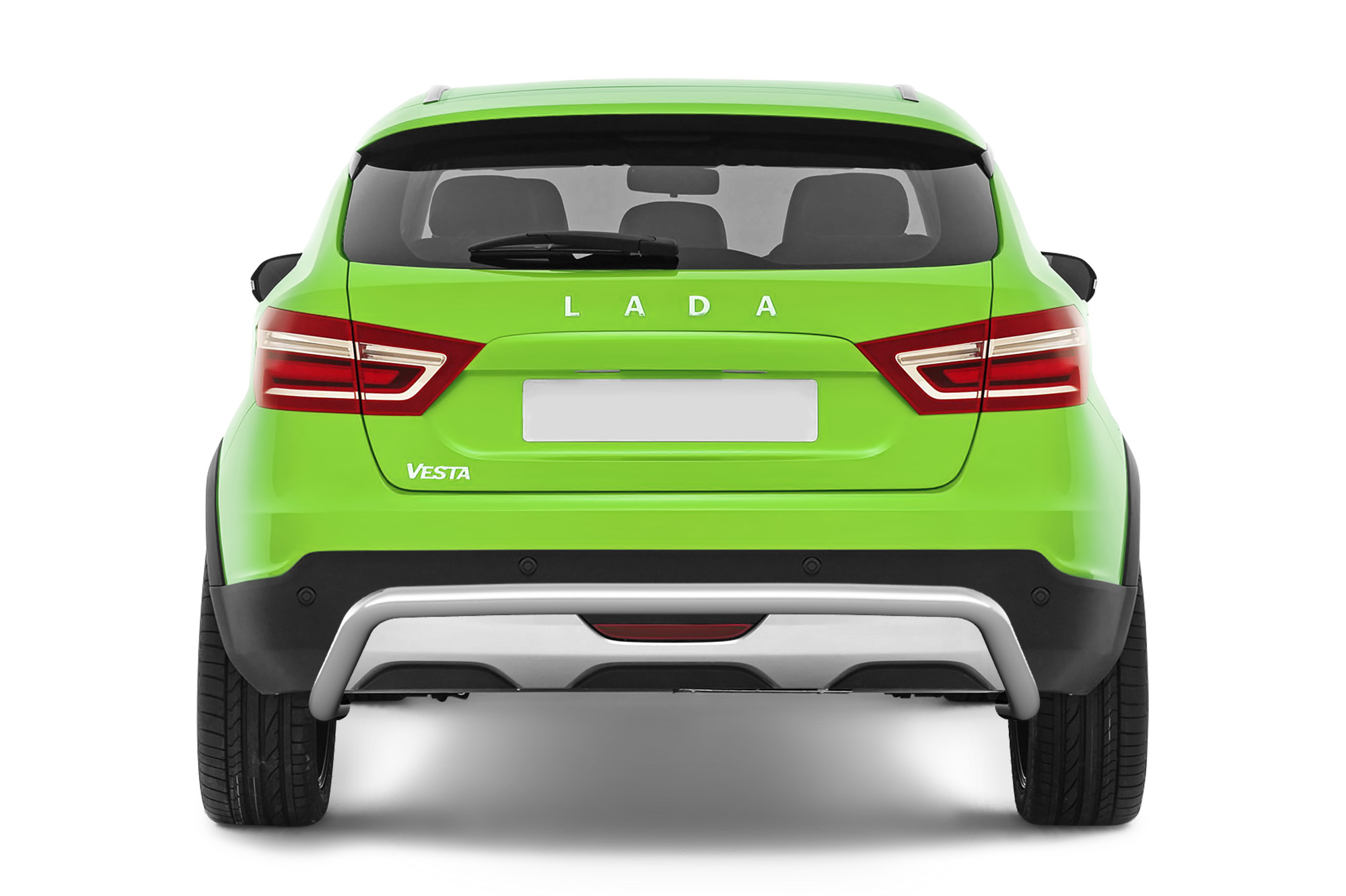 Защита заднего бампера Lada Vesta SW Cross (2017-) 51мм (НПС) РТ LSC220101