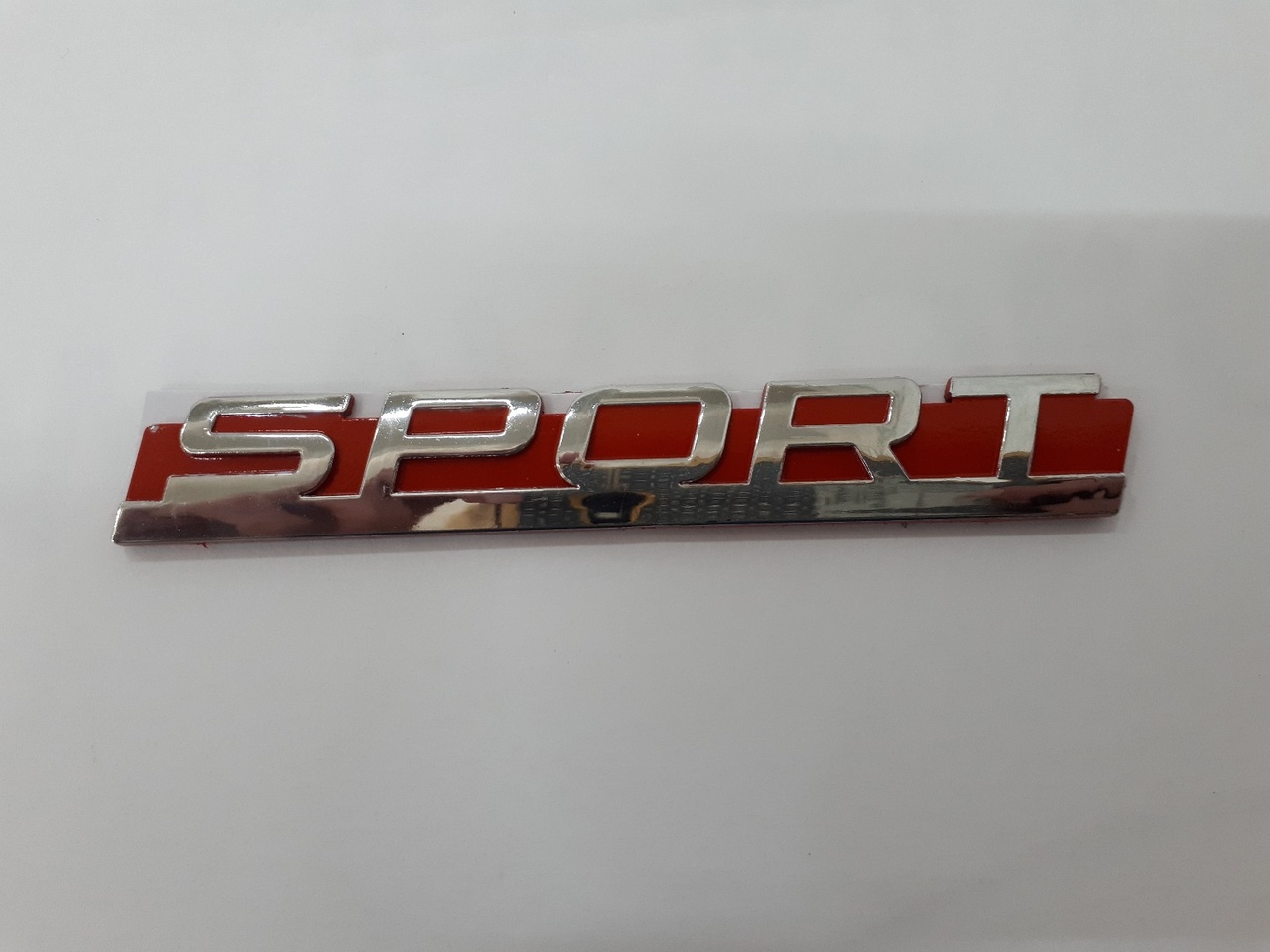 Шильдик "Sport" 10.5 см (на скотче)