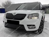 Верхняя вставка в передний бампер Skoda Yeti (2009-2012)