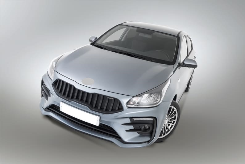 Передний бампер для автомобиля Kia Rio 2016- Kudos